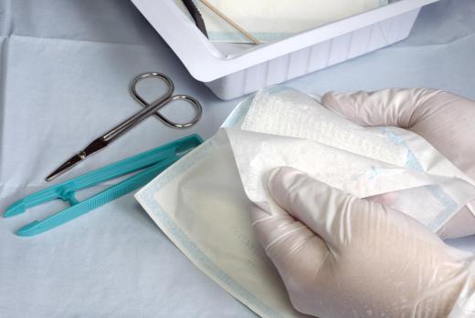 An orthopedic physician's assistant may be tasked with ensuring a surgical incision or open wound is dressed properly to reduce the risk of infection.
