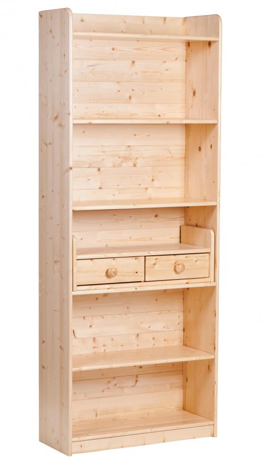 Furniture makers might design simple pieces, including bookshelves.