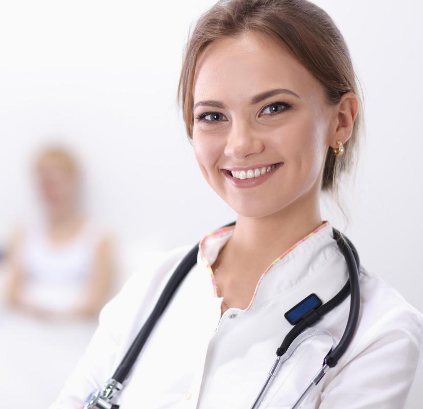 Many healthcare professionals take training courses to stay up to date with technology.