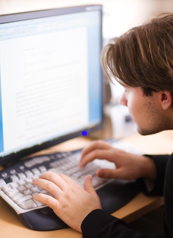 Software engineers design computer programs.