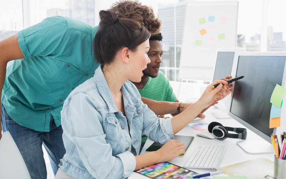 Developing new software or improving existing software requires collaboration and team-building skills.