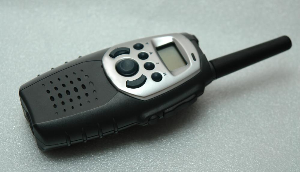 A trucking dispatcher may use a walkie-talkie.