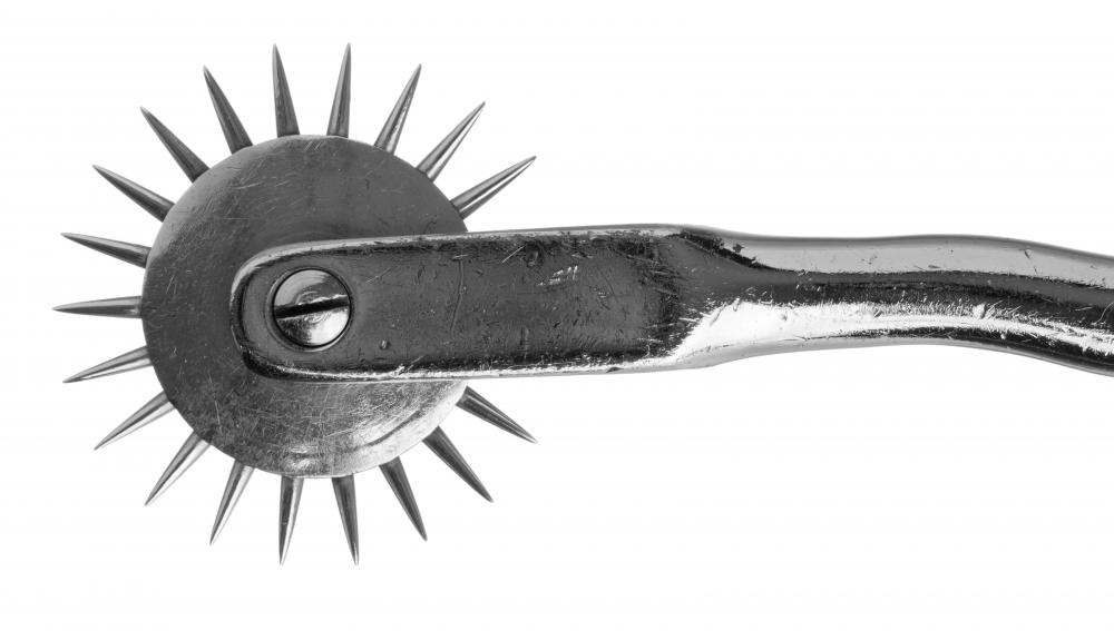 Neurologists once used devices such as the metal Wartenberg wheel to test nerve reactions, but now used various other tools.