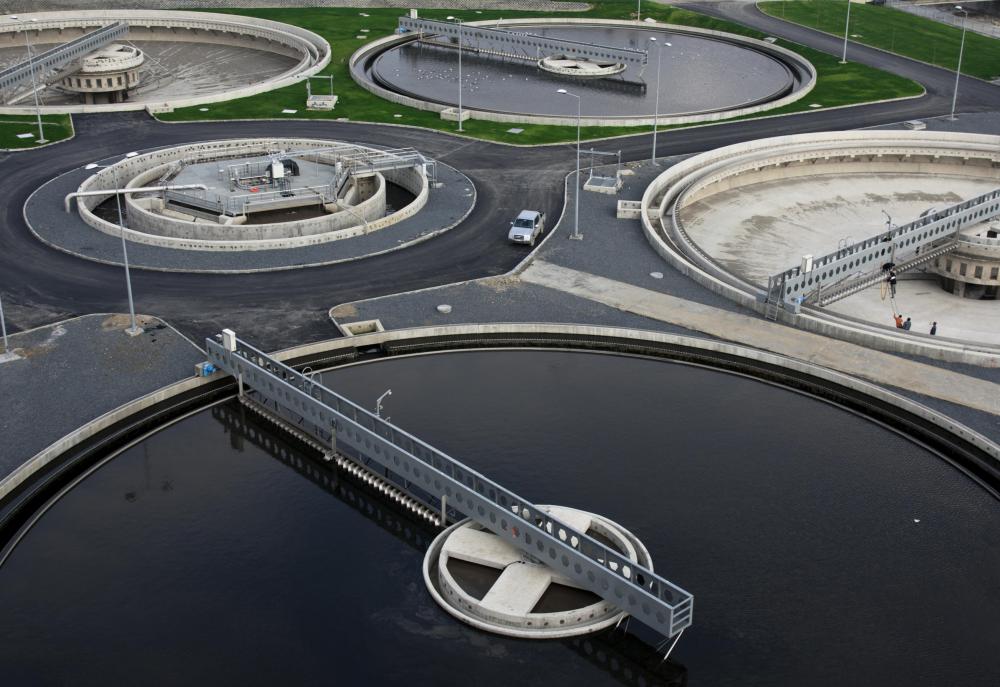 A water resource engineer may work to ensure water safety at a water treatment plant.