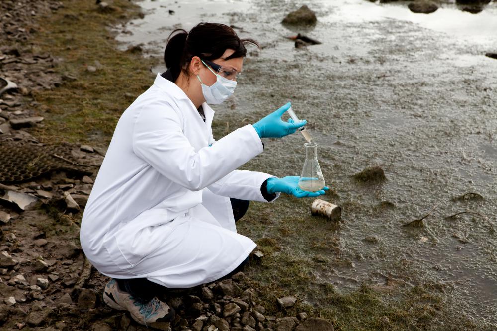 A biotechnologist may work in an environmental field.