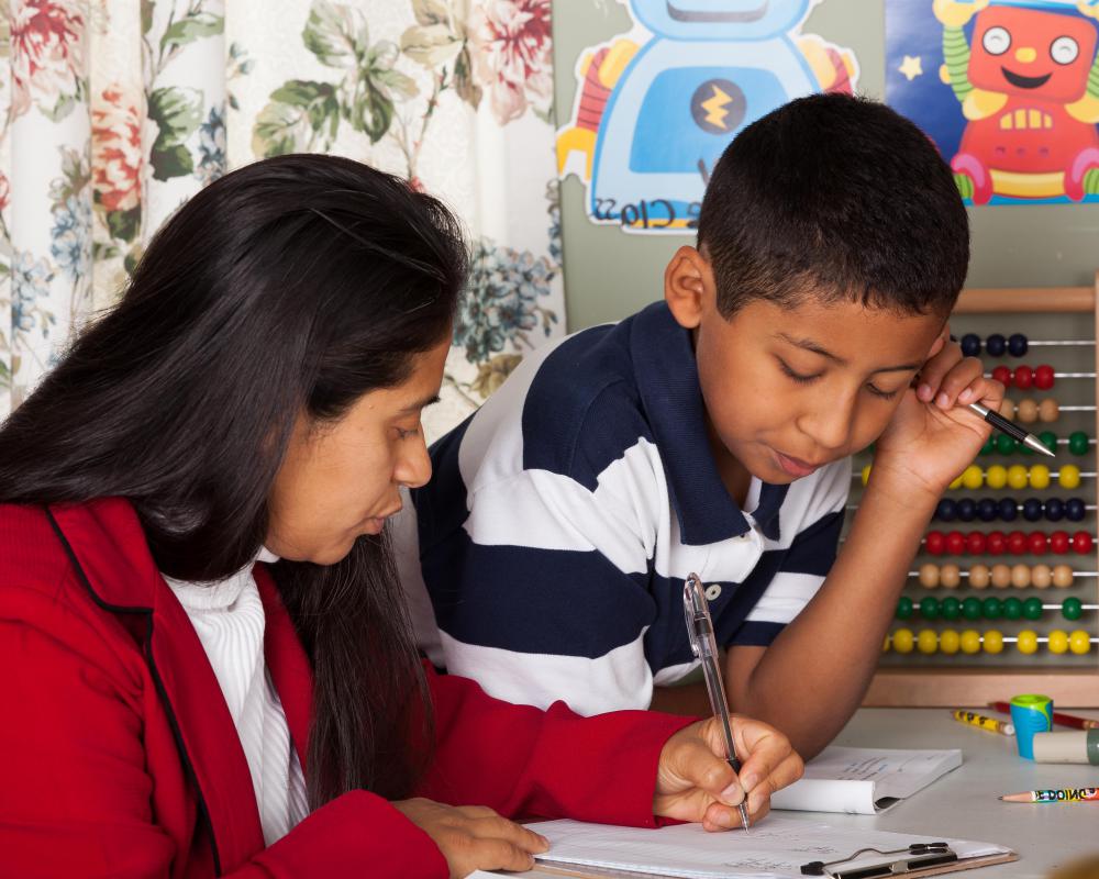 Open curriculum focus on independent work at home.