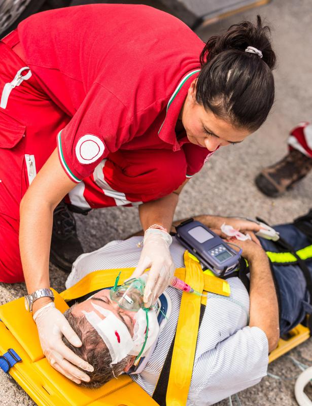 Firefighters must be certified as EMTs.