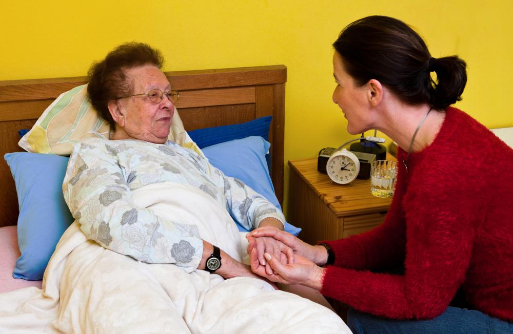 Death doulas often work through in-home care programs.