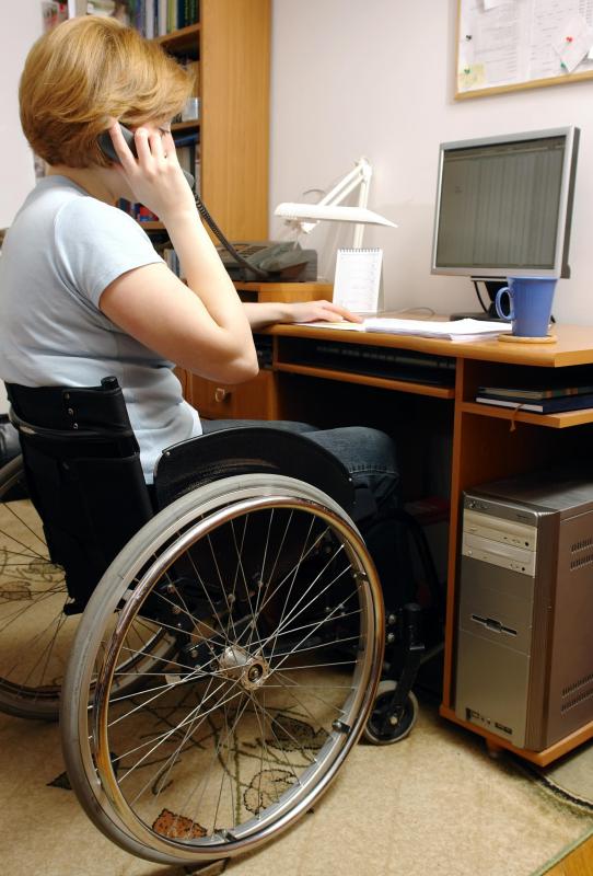 An employee relations specialist may handle complaints of discrimination against employees with disabilities.
