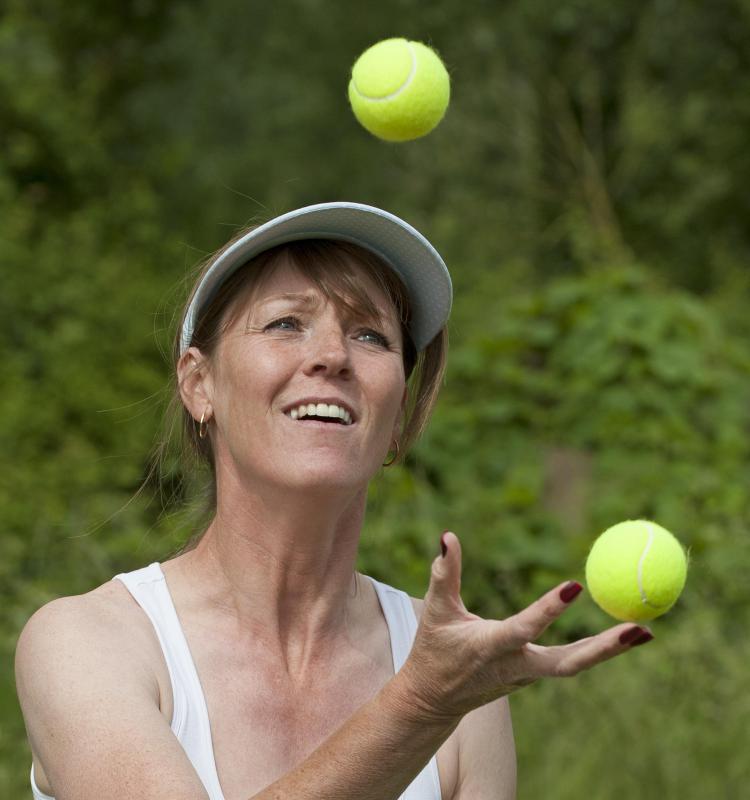 Jugglers may be considered a type of acrobat.