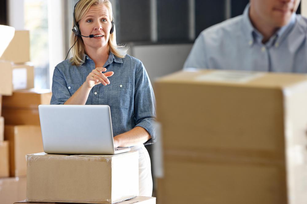 People in logistics manage the flow of materials at various levels in a company.