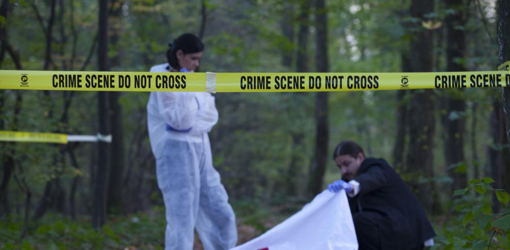 While in the field, a crime scene investigator will secure the crime scene to ensure that no evidence is compromised.