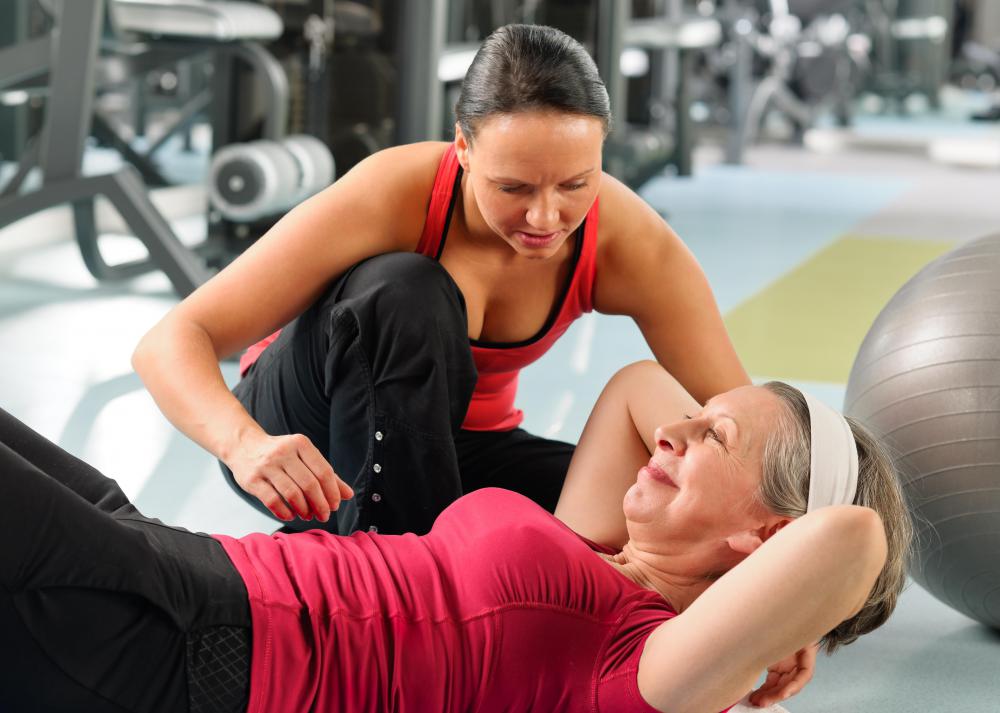 Gym employees may have a degree in kinesiology.