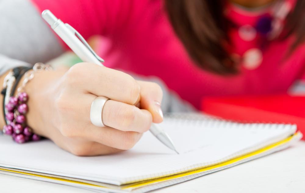 Students may have to write an academic essay.