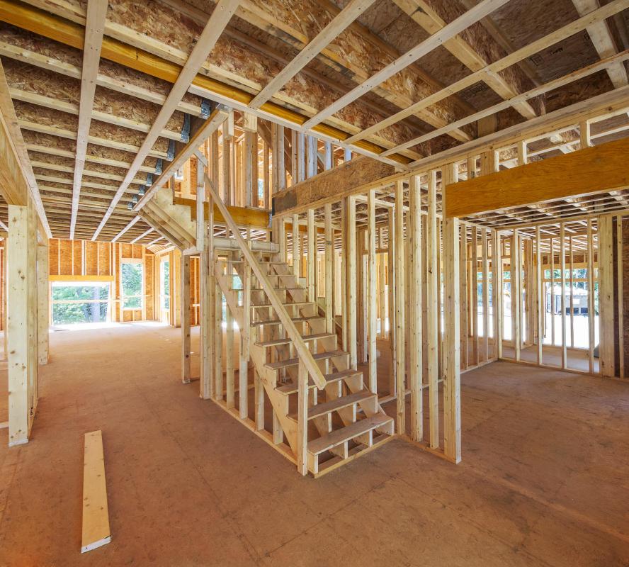 Timber can refer to wood that is still in the form of a tree or wood that has been cut and treated for carpentry uses.