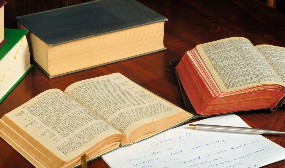 Studying different translations of the Bible can help someone become a reverend.