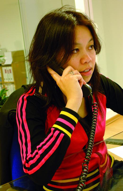 Good communication skills are important for receptionists.