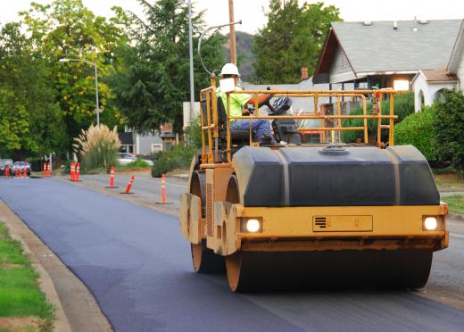 Many flagger positions are found in the construction industry, particularly with road work companies.