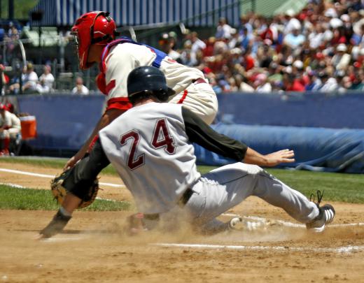 A scorekeeper may work during baseball games.