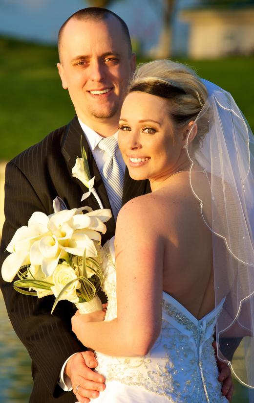 A bridal makeup artist is in charge of applying a bride's makeup on her wedding day, so the makeup applied must hold up all day and look good in countless pictures.