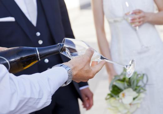 Food and beverage directors often handle the alcohol budget at events like weddings.