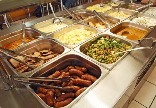 Keeping buffet food at certain temperatures is part of food safety.