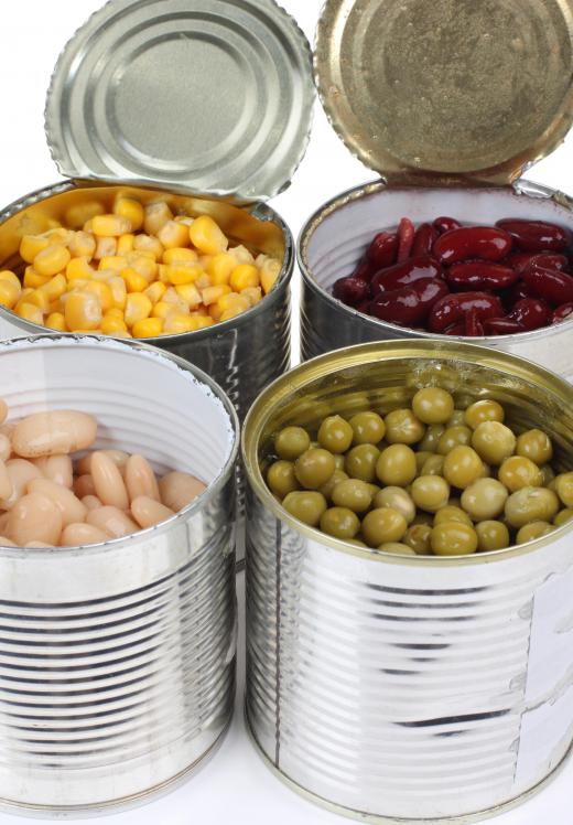 Making sure canned goods are properly sealed is an important part of food safety.