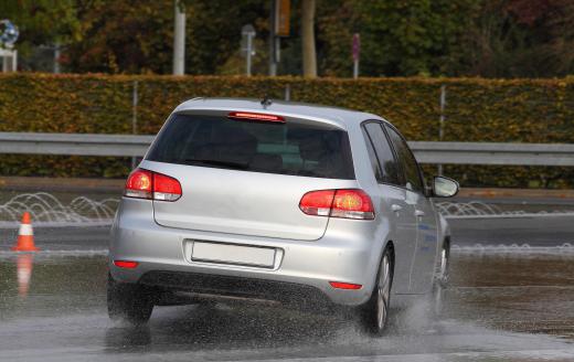 Being on the lookout for hazardous road conditions is a form of defensive driving.