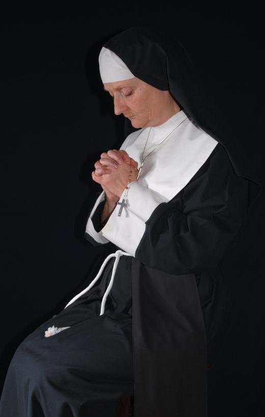 A woman must be Catholic, unmarried, and sane to become a nun.