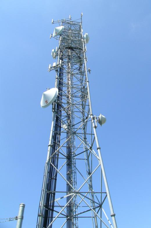 A tower climber might repair cell phone towers.