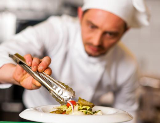 A head chef typically creates menus and adapts recipes according to his area of expertise.