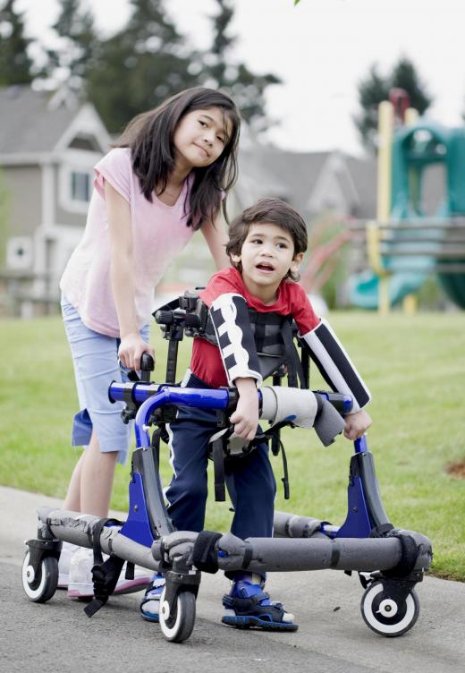 A speech pathologist may work with children who have cerebral palsy and speech issues.