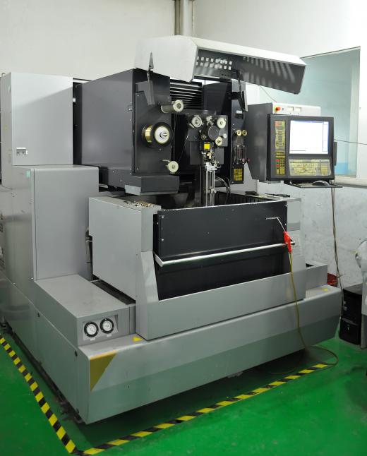 A CNC machine used for manufacturing.