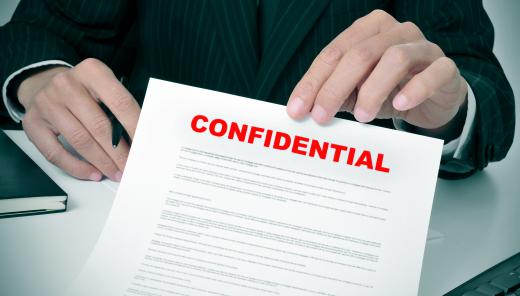 Legal clerks may have to sign confidentiality agreements to be hired, as they are privy to sensitive client information.