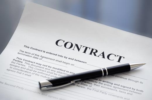 Companies and agencies use contracts for work they cannot perform themselves.