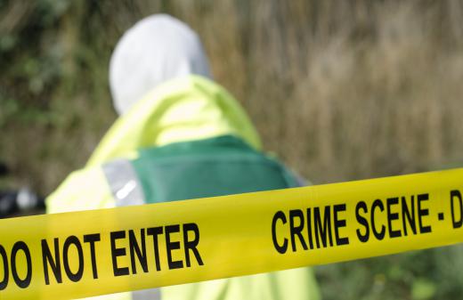 Forensic analysts are sometimes called immediately to a crime scene.