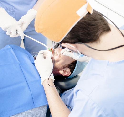 An oral surgeon can treat abnormal pathology and infection of the mouth.