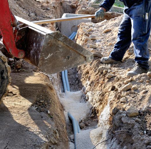 Experience working with an underground utility, such as digging water lines, is helpful to become a sewer inspector.