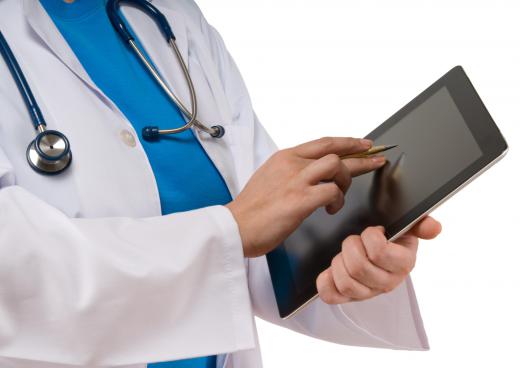 A doctor may focus less on a patient while figuring out how to enter data into a computer tablet.