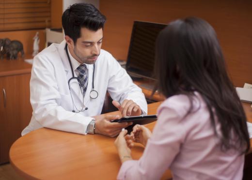 Electronic medical records allow doctors to create and update patient files using a tablet or laptop, although this raises a number of security concerns.