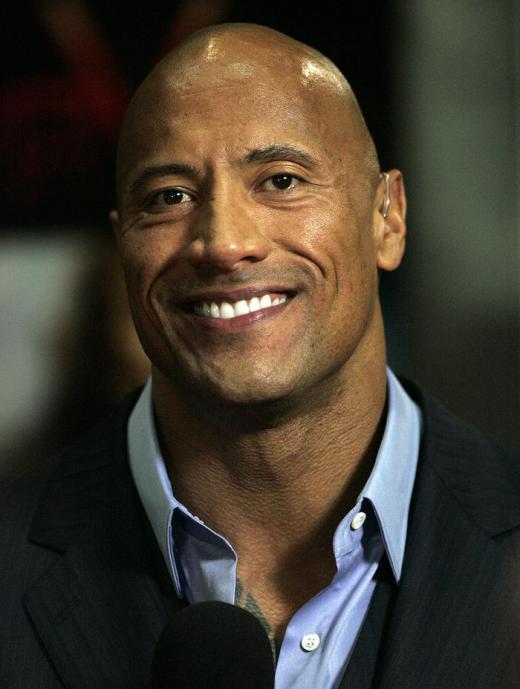 Entertainment publicists may try to promote films, such as those by popular actors like Dwayne "The Rock" Johnson.