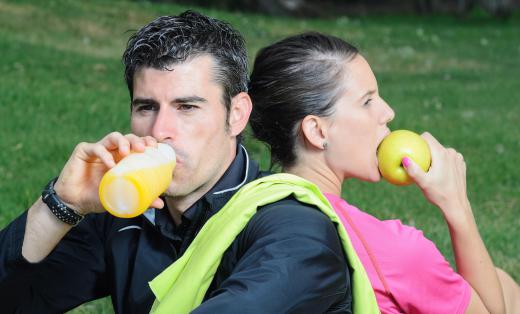 Sports nutritionists can help athletes decide what foods and drinks to consume.