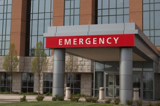 Hospital safety officers might work in an emergency room to provide security for patients who have been attacked.