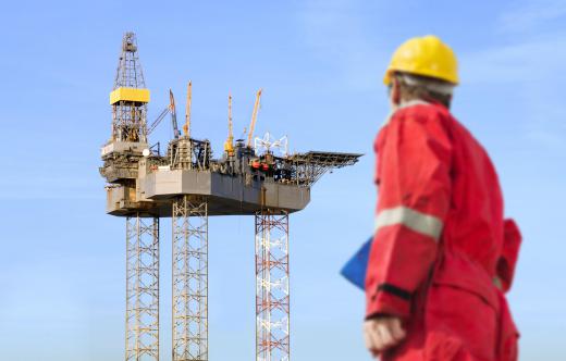 A drilling supervisor oversees oil drilling operations.