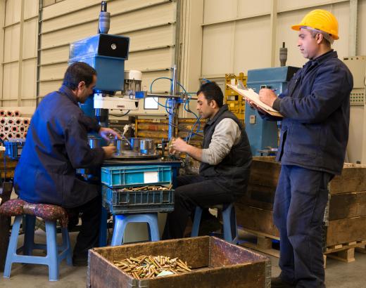 Machinist tests are used to verify the knowledge of a student machinist before allowing the student to compete in the job market.