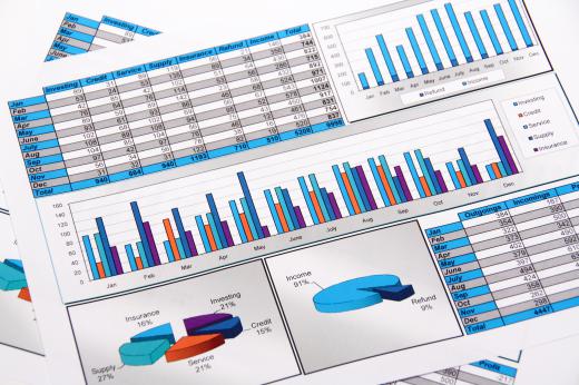 Preparing financial reports is part of a financial project manager's duties.