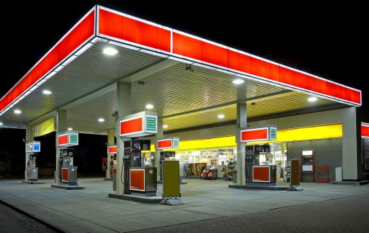 A person wanting to become a gas station owner might buy an existing station.