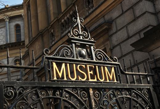 Entry-level archivists often find work at museums.