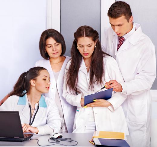 Medical students are required to take an extensive amount of medical courses over a period of many years.