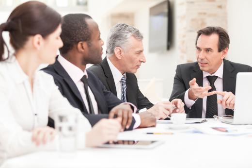 Operations executives often have to meet with an organization's board of directors.